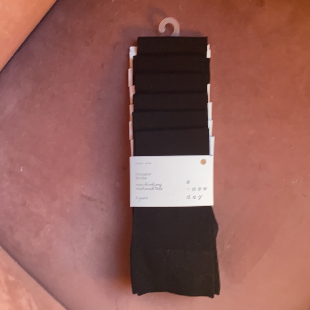 Trouser Socks: 12 pairs of “A New Day” non-binding, reinforced toes
